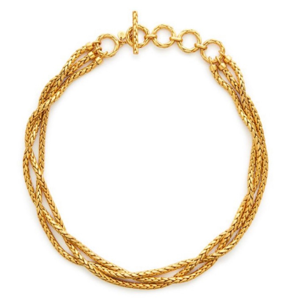 Julie Vos Monterey Woven Necklace